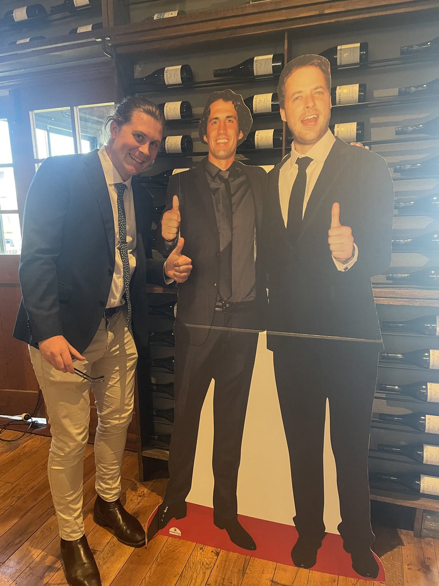 town_lachlan's tweet photo. @hamishandandy @hamishblake @andytomlee Famous enough to have life sized cutouts at a winery? Geee must be nice, must be real nice. #losttouch https://t.co/E04LvocGJc