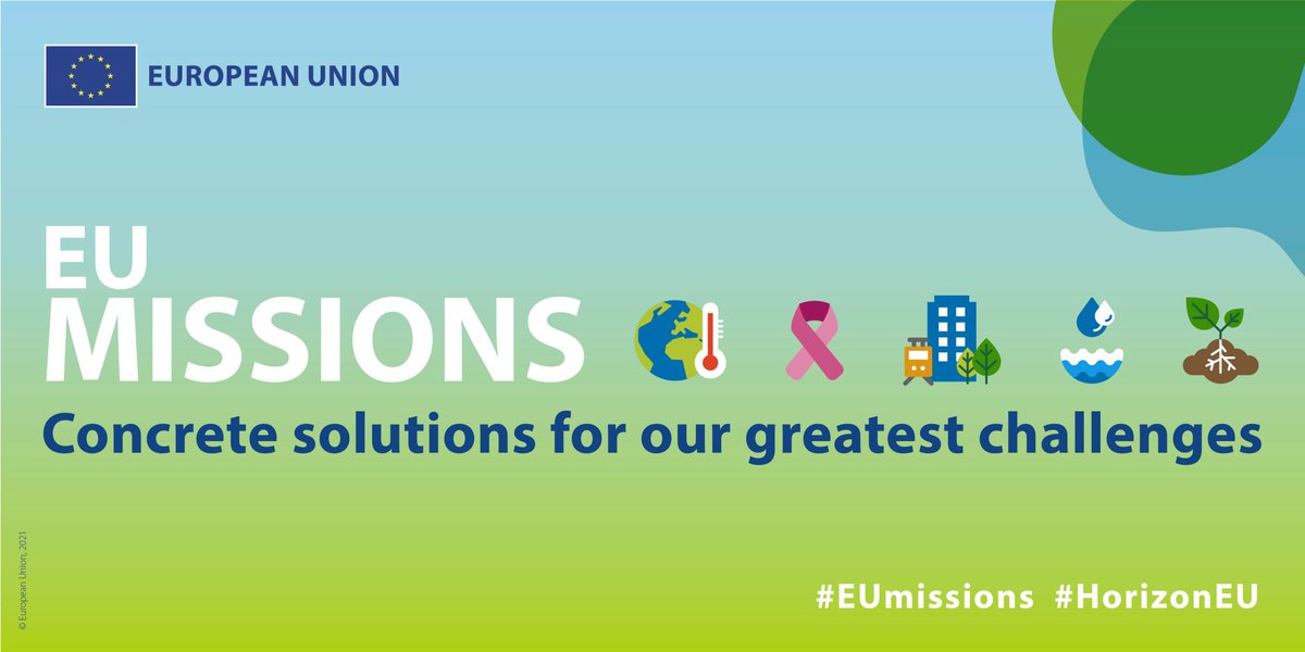 The #EUMissions 🇪🇺 also at the heart of the forward-looking debate at the European Citizens' Panel today:
#MissionSoil 🌱
#MissionOcean 🐋
#MissionCities 🏨
#MissionClimate 🌍
#MissionCancer 🏥
▶️futureu.europa.eu/processes/Gree…
▶️futureu.europa.eu/processes/Heal…
#TheFutureIsYours #CoFoE