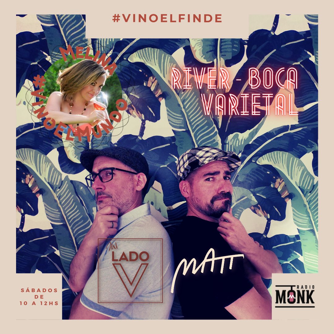 miladovcom's tweet photo. V🍷E🎙F S01E122 #RiverVsBocaVarietal
.
#PinotNoir y #Merlot. ¿Vos de que team sos? #TeamMerlot o #TeamPinot.
.
#VinoElMundo: Meli. en Perú, y #Chocolate.
.
Más novedades de #RevoluciónDeSentimientos.
.
Sáb 10 a 12hs, https://t.co/5M6SGR4fJb
.
Llega el sábado y #VinoElFinde 😊🍷👌 https://t.co/4Ye39eWjgB