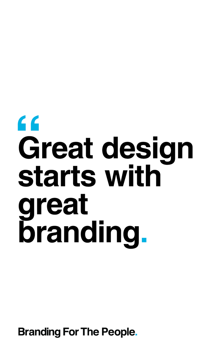 Brand's tweet photo. Great design starts with great branding. #branddesign https://t.co/uThGdBdEm7