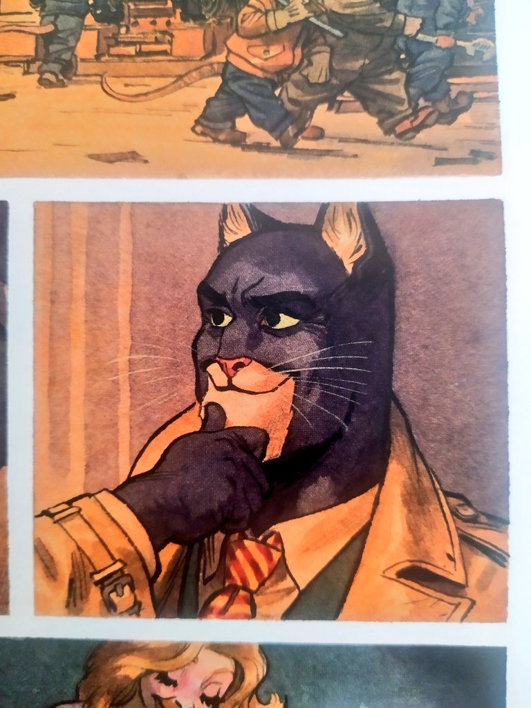 Allez, le week-end peut commencer. Et ça commence plutôt (très) bien. #Blacksad