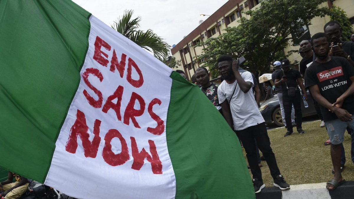 sowore's tweet photo. They spilled the blood of the youth on October 20 2020, @mbuhari hid their bodies, they tried to cover up their crimes against humanity , but the streets will NOT forget on October 20 2021... The streets will rise again... Save the Date! #EndSARS #LekkiMassaccre #RevolutionNow https://t.co/HKxzB6vV4z