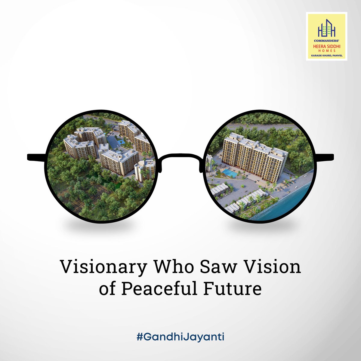 HeeraSiddhi's tweet photo. Peaceful homes with luxurious amenities to make your future peaceful

Visit our site: https://t.co/mUCZViFV4K
Contact us : 7620440000 / 02227464512

#GandhiJayanti #MahatmaGandhi #Gandhi #gandhiji #FatherOfTheNation #peace #Mahatma #Bapu #HappyGandhiJayanti #Nonviolence https://t.co/5LlaSJhGxJ