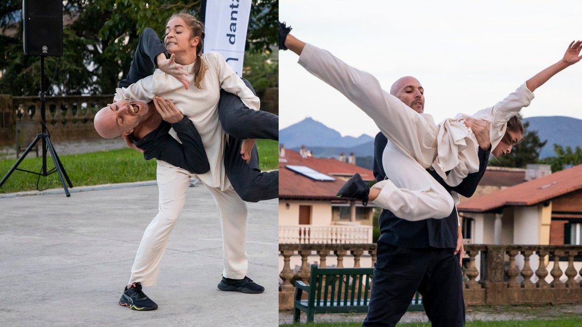 redacieloabiert's tweet photo. No paramos de bailar en la #RedAcieloabierto 👏👏😊

Aquí unas imágenes de la compañía No Bautizados en su paso por el festival @dantzahirian, Hondarribia. 
Creación e interpretación: Katia Humenyuk y Rolando Salamé.

#CircuitoAcieloabierto #FestivalesDeDanza #DanzaContemporanea https://t.co/Uplec303tN
