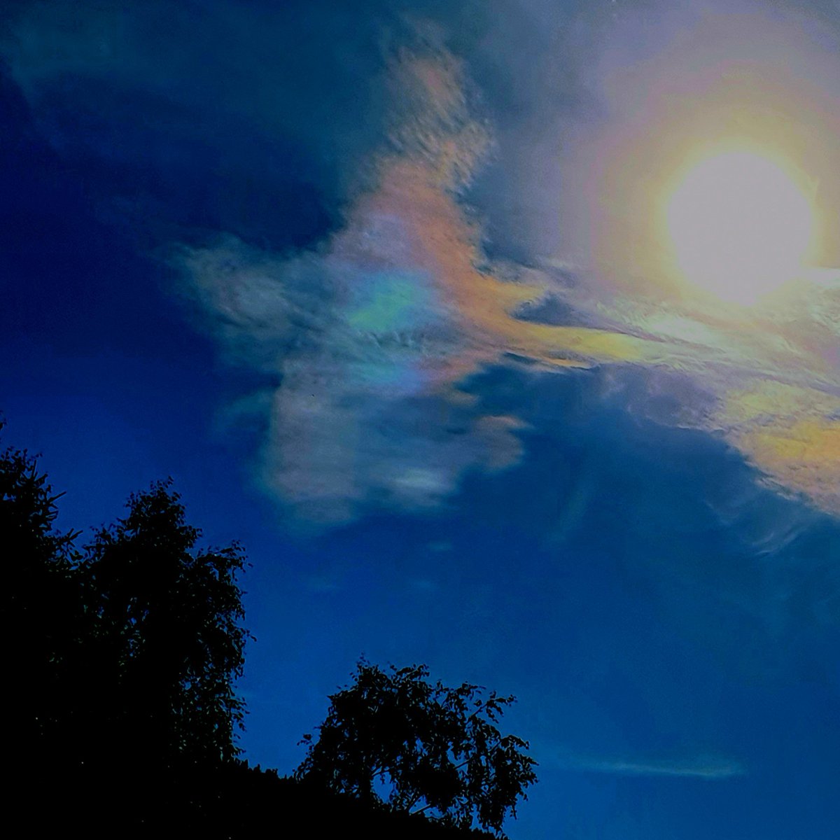 Il fantasmino colorato caduto nella vernice nel cielo così disegnato il sole è la sua cornice @CasaLettori #scritturebrevi #istantaneeDa @ValdidentroAV @Valtellina #inLombardia #ThePhotoHour #StormHour