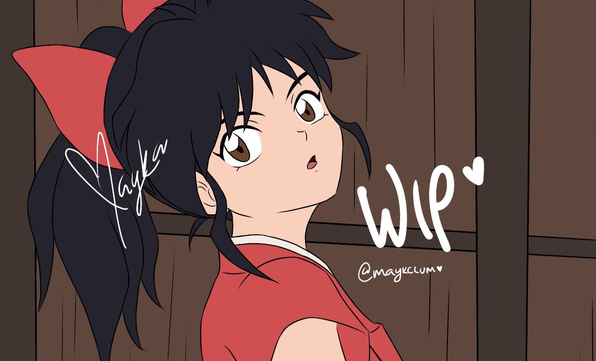 oomayka's tweet photo. WIP — Moroha 
💕
Como aun sigo batallando con el día seis, voy a adelantar el FanArt del dia 7 de la #MorohaWeek 
Y mas aprovechando las horas antes del estreno de HNY2 😬💕 https://t.co/tsG4mdCdUH