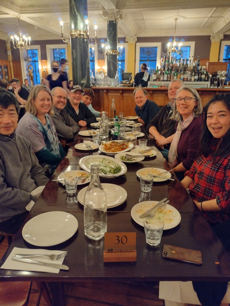 LTCBetterNZ's tweet photo. Some of the #LTC2021RT getting together for a meal before departure. https://t.co/6LjpqGwOVC