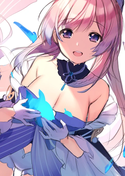 学生たちに実演していたラフ 