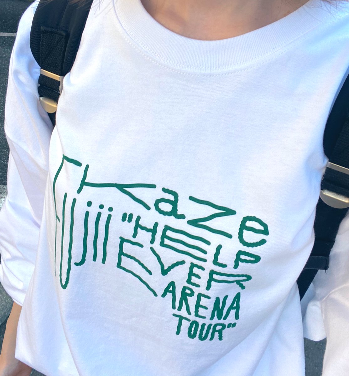 藤井風Tシャツ 「BLUE KAZE」-