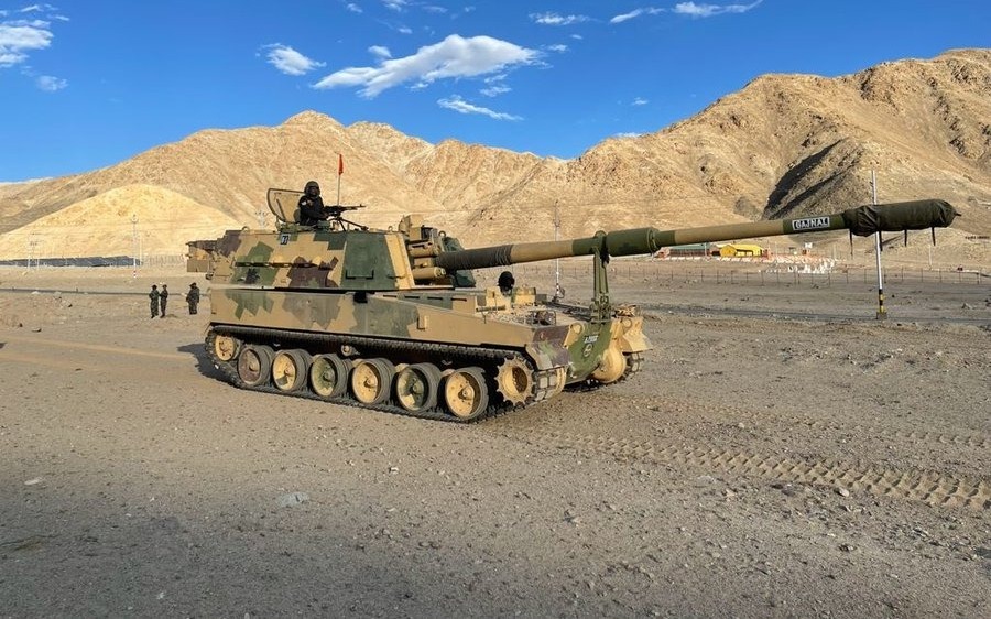 K-9 Vajra self-propelled howitzer