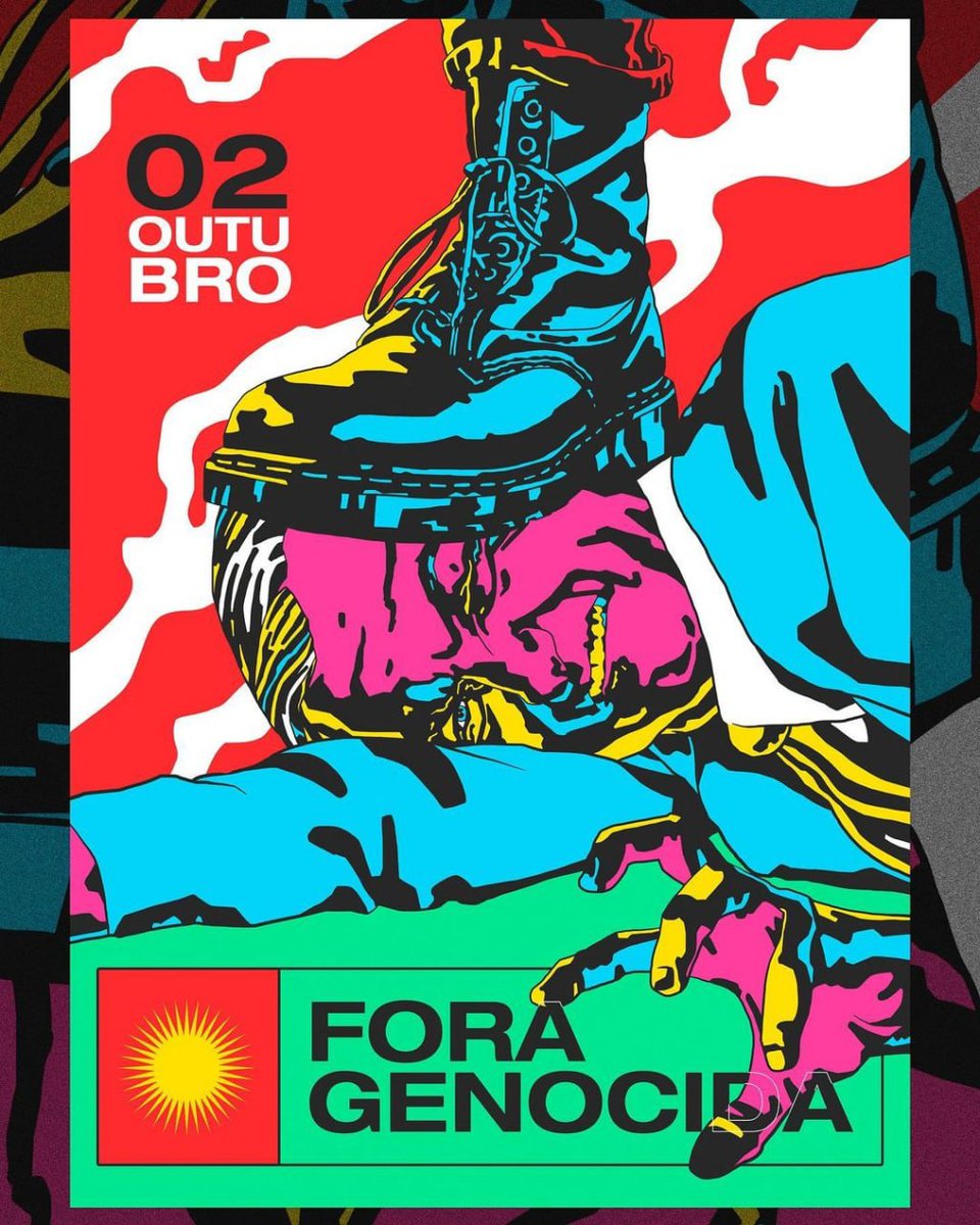MidiaNINJA's tweet photo. São 318 atos confirmados em 306 cidades e 18 países. Hoje é dia de rua pelo #ForaBolsonaro!

Arte Cristo / @designativista
#2OutForaBolsonaro https://t.co/TXMBKdPbr7