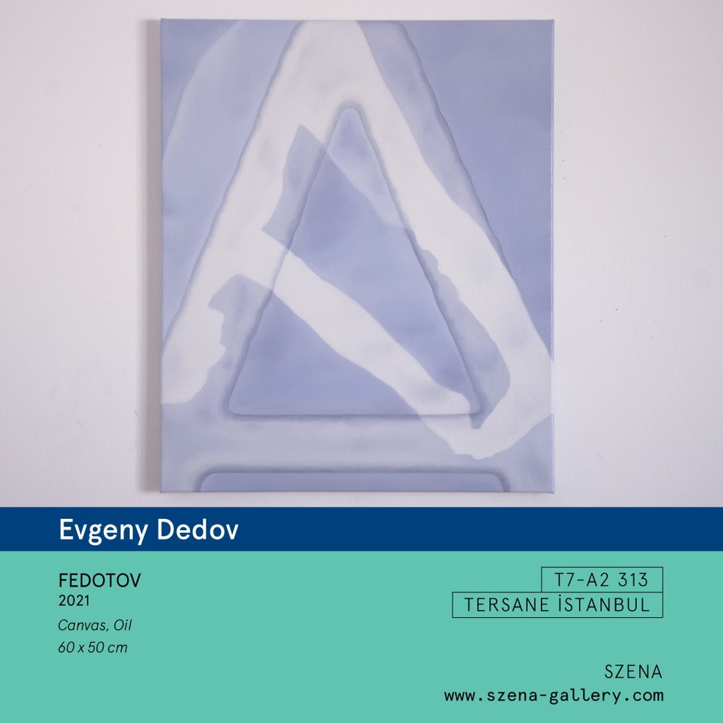 Contemporaryist's tweet photo. 16th edition of #Contemporaryistanbul welcomes #SzenaGallery at #Tersaneistanbul
▪ Akhmat Bikanov “Untitled"
▪ Evgeny Dedov “fedotov”
You can visit https://t.co/2EEP8yrH5n for the 16th edition tickets.
#ci16th #ci2021 #akbanksanat #mobilet https://t.co/FCmNa2nvcn