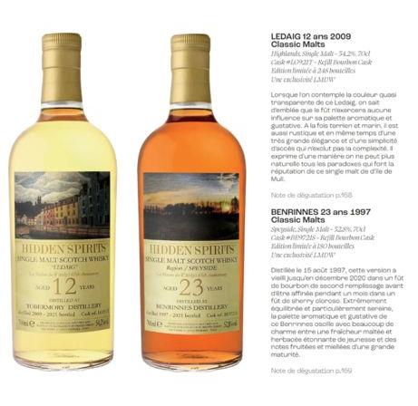 #whiskyliveparis #ledaig #benrinnes #tobermory #hiddenspirits #catalogue