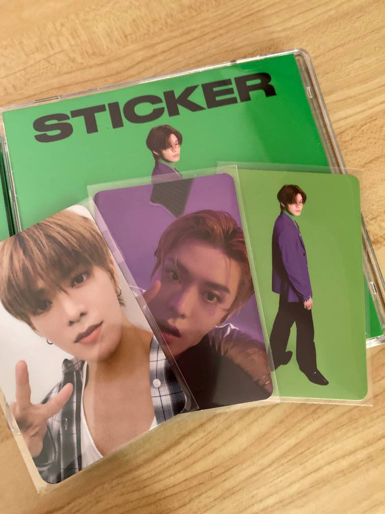 pawlogy's tweet photo. [WTS] NCT 127 Sticker Album

- Yuta Set (Mumo PC, jewel case, AR card, selfie PC): $30

- Sealed Sticky Version albums: $15 each

Prices are WITHOUT overseas postage! DM if interested (: 

#NCT127  #NCT127_Sticker  #YUTA  #엔시티 #엔시티127 #유타  #양도 https://t.co/X36emRkOEc