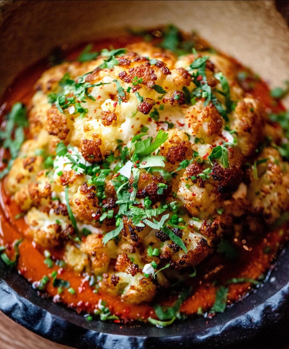 Discover the very best that the Firepit has to offer. Including our smoked &amp; spiced whole cauliflower with goats cheese and masala sauce, seasoned with fresh herbs.

Make your reservation today.
cavehotels.com
