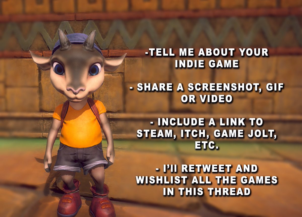 It's #ScreenshotSaturday! 🥳

1. Share your #indiegame!
2. Retweet this so more people can see it!
3. Wishlist the games!
4. Support small #indiegamedev by following them!

#gamedev #indiegames #gaming #devlog #indiedev