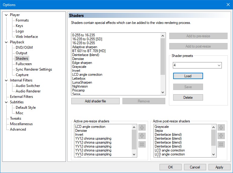 RickPantera's tweet photo. MPC-HC #Media #Player #Classic is the lightweight software I use to remove Glamor from video. This is what I am using to look at #Gilligans island #porn. These are my main Deglamorize Setting that will reveal what your eyes can not see.
use setting number 33 on everything. https://t.co/cX0raI4GyF