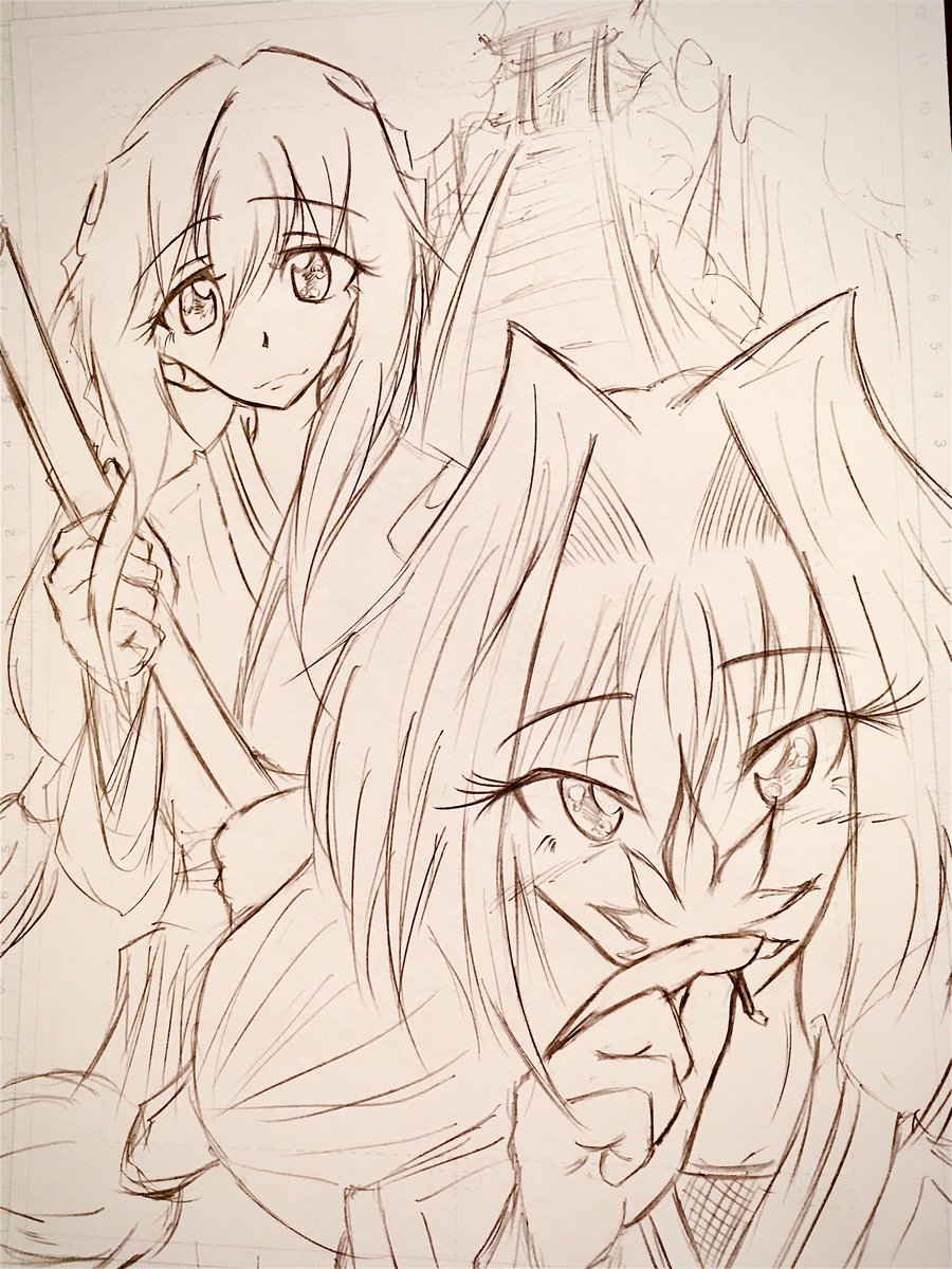 #過去絵を投げて絵を描いた気になろうキャンペーン 
#何度も上げたくなるシリーズ 