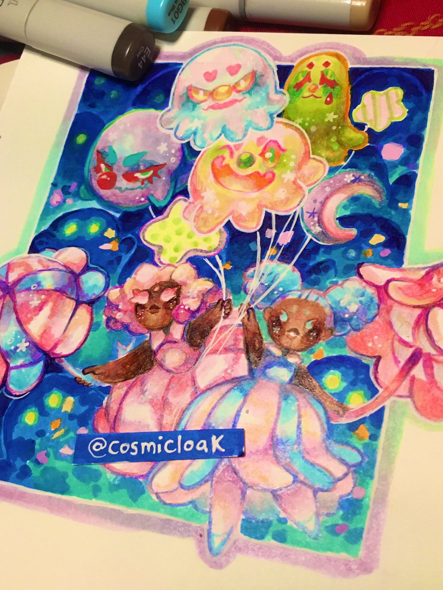cosmicloak's tweet photo. #drawingwhileblack 🌾
afrolatine queer artist - I enjoy painting surreal backgrounds & children's illustration. Seeking agents♡
🎨https://t.co/1WfdhgEyiw
💌cosmicloak@gmail.com
🛍https://t.co/MJrLANfztF
🛍https://t.co/WCZAqrihBP
#kidlitart #mlsw #copic https://t.co/fsI2z3XQgL