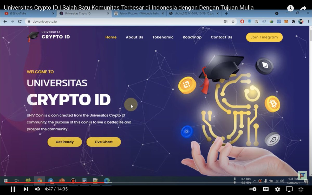 $UNIV has been reviewed by <a href="/PadangTekno/">Padang Tekno</a> 
SC: 0x641604f4e99d4285f70524346230a817aa28ca41

youtube.com/watch?v=JoFLjp…