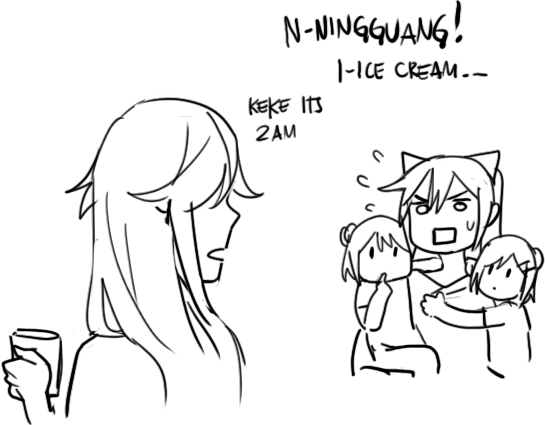 wanted to draw @nagiwww7 qingguang fam too 🥺🥺 