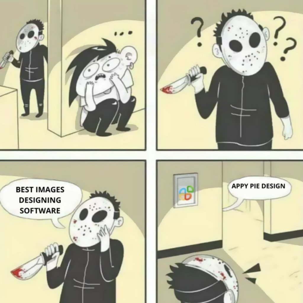 AppyPieInc's tweet photo. Now everyone will know who's the best.
https://t.co/f0JSTRmvhN
.
.
#appypie #appypiedesign #designer #memepost #memecreator #nondesigner #designingplatflorm #nocode #memes #memelover #appypiemakr #designingsoftware https://t.co/HmnlJbGREs