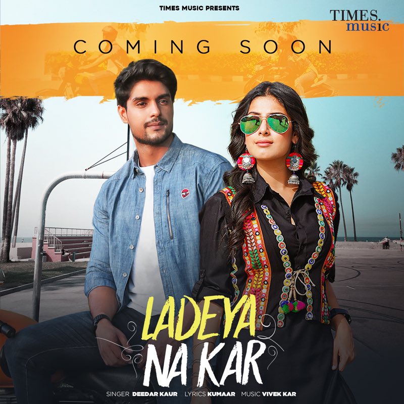 DeedarKaur's tweet photo. Get ready to witness #Ishamalviya and @6ankitgupta 's adorable chemistry in #LadeyaNaKar coming soon🌻
#StayTuned
@TimesMusicHub 
@kumaarofficial 
@VivekKarMusic 
#DeedarKaur #deedar #AnkitGupta #IshaMalviya #AnkiShLadeyaNaKar 
#Ankish #jasfa #ishamalviya #AnkitGupta 
#Udaariyaan https://t.co/1cyyByMtRX