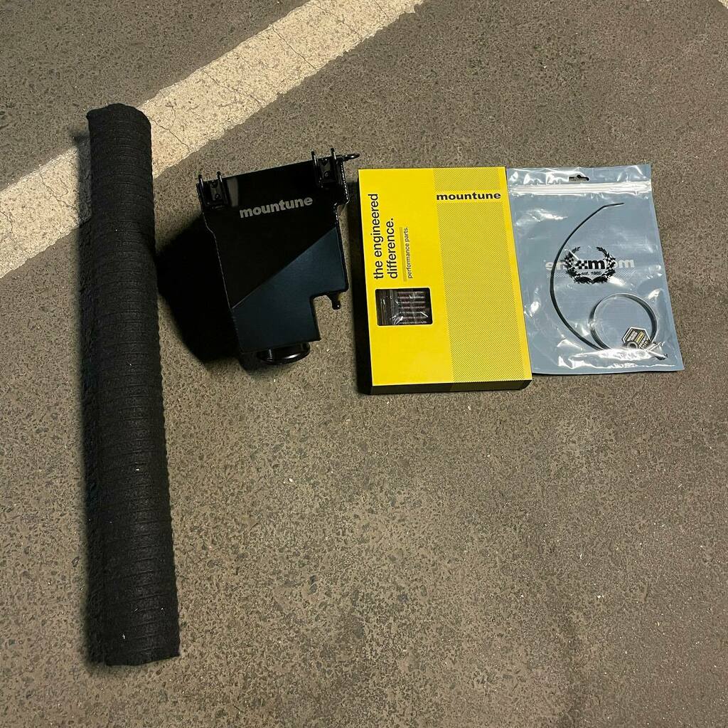 brickstrom's tweet photo. Now for the induction kit, pretty straight forward I guess. Had some thoughts were to rout the nozzle tough 🤷‍♂️? Tried to aim it away and forward from the bottom end engine hoping it does the trick. Otherwise very simple swap from OE, just don’t forget … https://t.co/WxBr3zhPoZ https://t.co/sVtsk39yiV