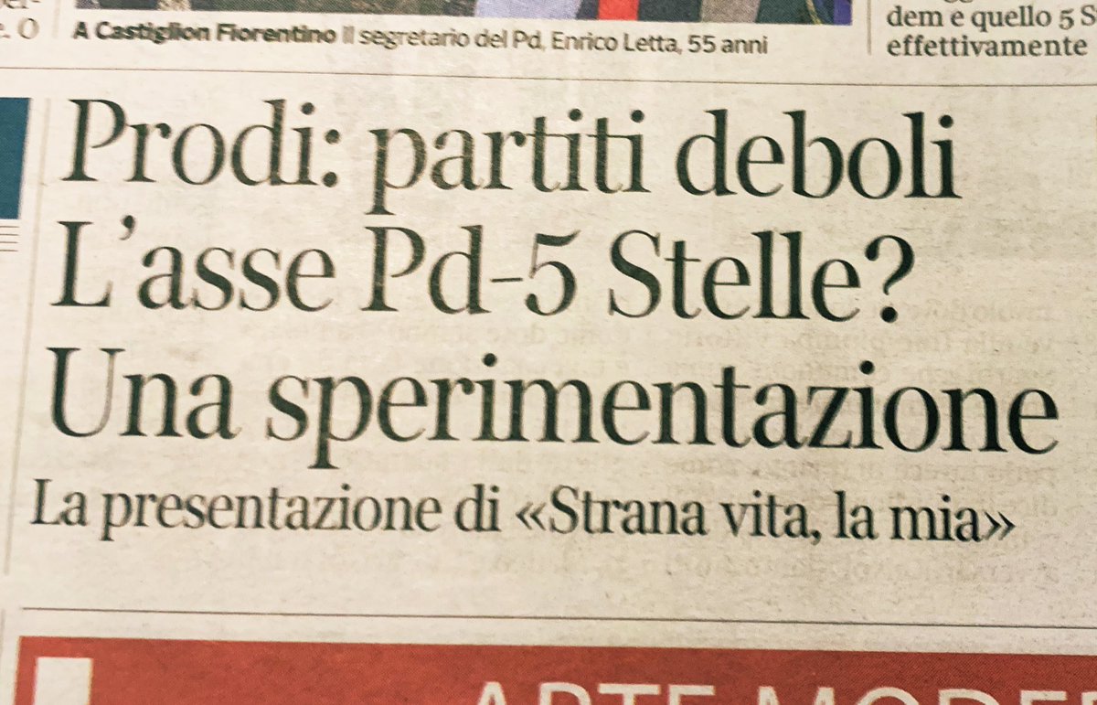 OGiannino's tweet photo. Mettere le mani avanti. A poche ore dal voto, l’asse Pd-5S diventa una mera “sperimentazione”! https://t.co/YEXs6j3GKf
