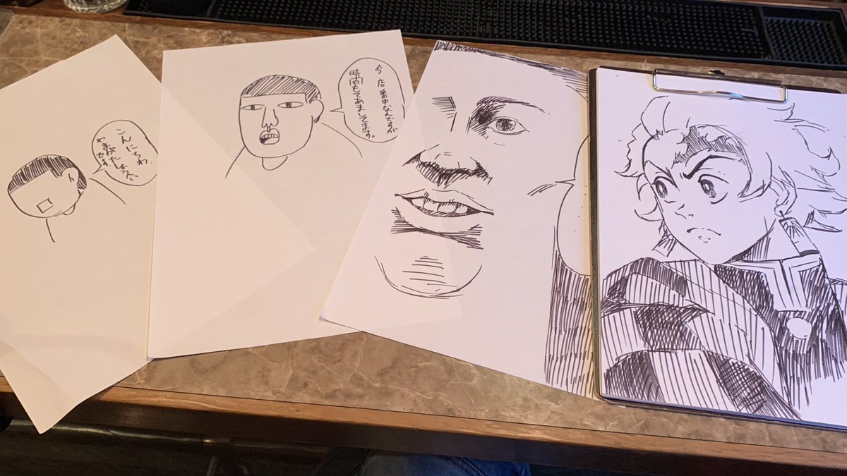 配信中に描いたもの https://t.co/2tT3SuOHuR 