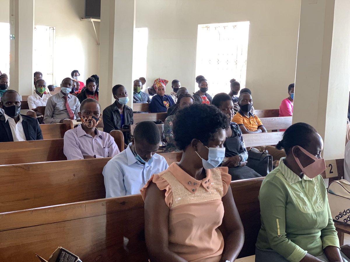 Our key message from Mrs Suzan Busulwa is that we should dedicate our lives to God so that we don’t perish with this world &amp; in the same way preach His gospel and bring many to Him. Mat 28:19,20 #HappySabbath