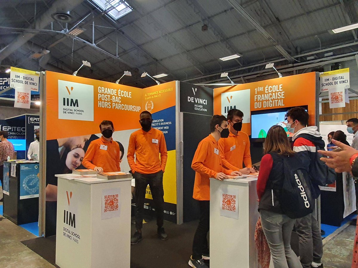 L'IIM a son stand au salon de l'Etudiant 🧡
#letudiant #salon #paris #grandesecoles #ladéfense #digitalschool