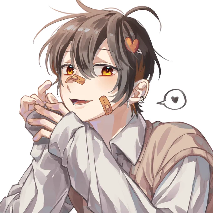描きました 