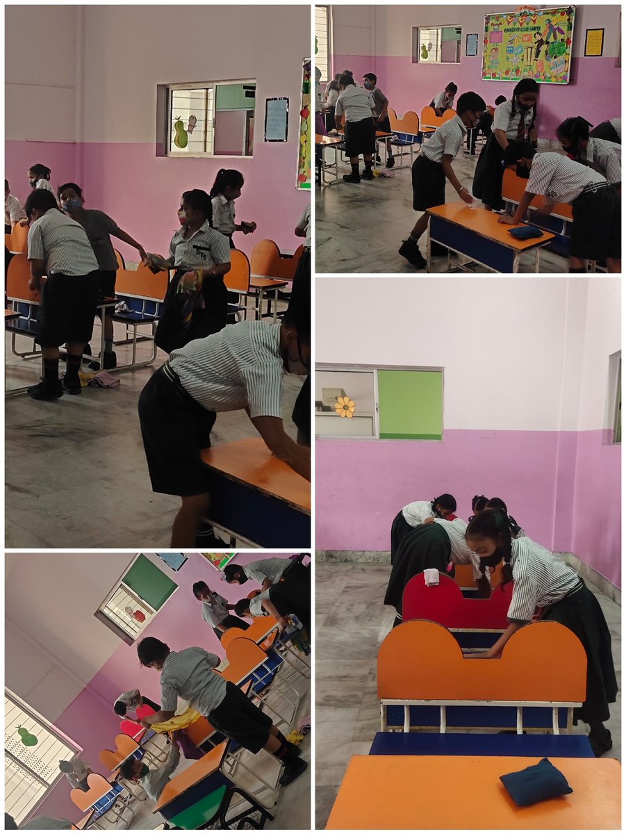 NishuJoshi16's tweet photo. Live as if you were to die tomorrow. Learn as if you were to live forever.”  Gandhi Jayanti Celebrated🎉 by Grade : II-A under #SwachhBharat @raminde94301780 @Prabhjo60556013 @cbseindia29 @MicrosoftTeams @MicrosoftEDU @STSWSRAJGOMAL #SDGs #2ndOctober #SwachhBharatUrban https://t.co/GHgZNZs9rZ