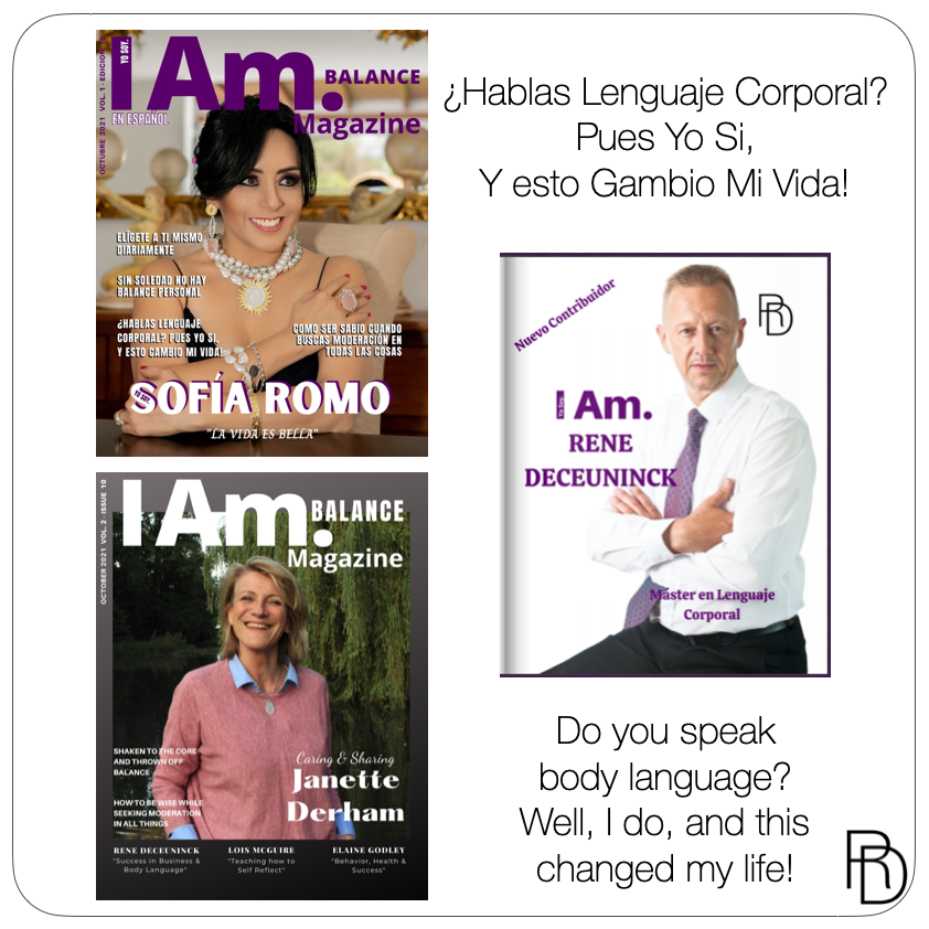 Rene_Deceuninck's tweet photo. 🇪🇸 ESP:
¿Hablas Lenguaje Corporal? Pues Yo Si, Y esto Gambio Mi Vida! https://t.co/jrCr0UY2dA
🇬🇧 ENG:
••• Do you speak body language? Well, I do, and this changed my life! https://t.co/fRW2n1S9Ot
••• #iammagazineinternational #Iamworldwide #IAm #inspiration #iammagazine https://t.co/KDwVnszPOW