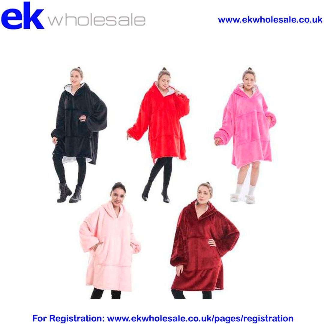Unisex Sherpa Lined Blanket Hoodie
Register now and place your order:
ekwholesale.co.uk/pages/registra…

ekwholesale.co.uk
#ekwholesale #unisex #sherpa #hoodie #dropship #trade #b2b #uk