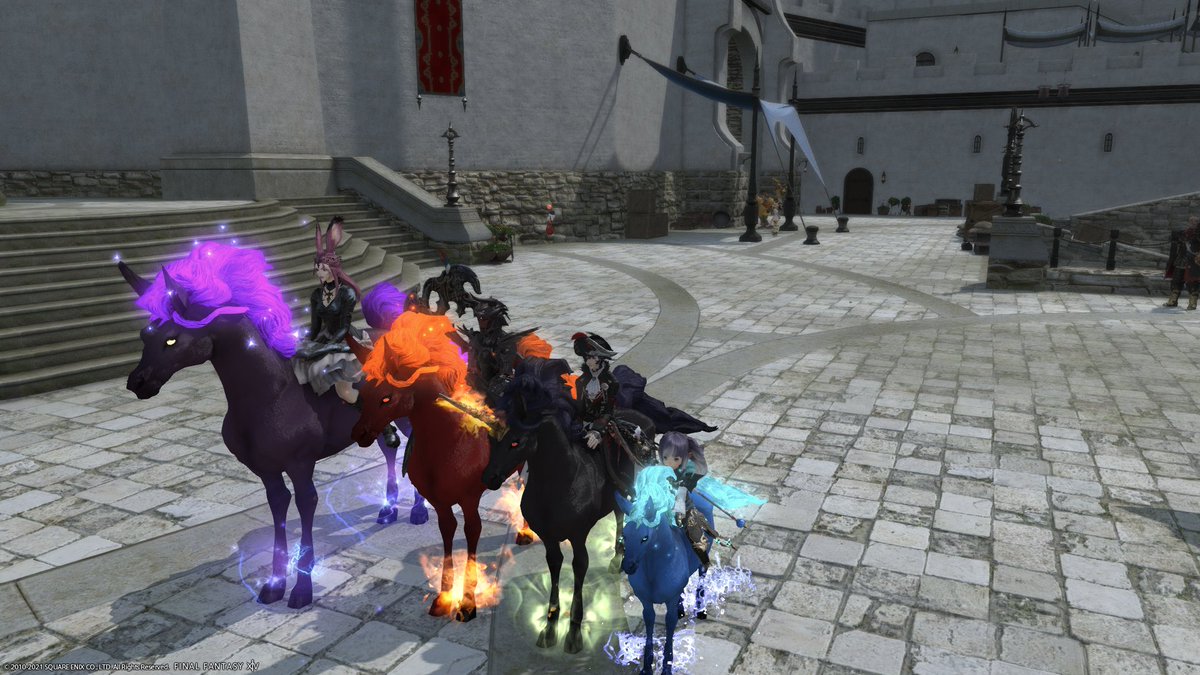 Family photo! Me, 2 brothers &amp; lala-mom on the end! 😆
#FFXIV