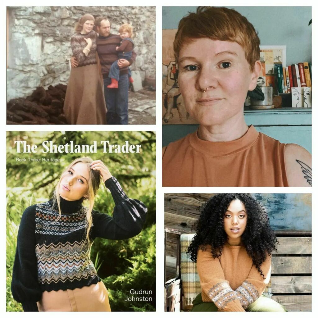 Our final video for Virtual Shetland Wool Week will go live this morning at 10am UK time, it's a chat with Gudrun Johnston all about her new book Shetland Trader Book Three: Heritage. We have a good look through the samples and go into how the book came … instagr.am/p/CUhPjzlq2S3/