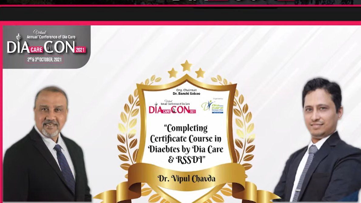 HealthcareRims's tweet photo. Our Doctor @drvpchavda  Being Awarded At Diacare Con 2021. Our Heartiest Congratulations Dr Vipul Chavda Sir

#diacare #diacon #annualconference2021 #diabetesawareness #diabetescare #diabetesmanagement #rimssuperspecialityhospita #rimsdiabetescare #drvipulchavda #drdhruvihasnani https://t.co/x3EfIVUQP1