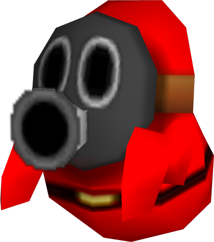 MarioEnemyBot's tweet image. Snufit - Super Mario 64 (1996)