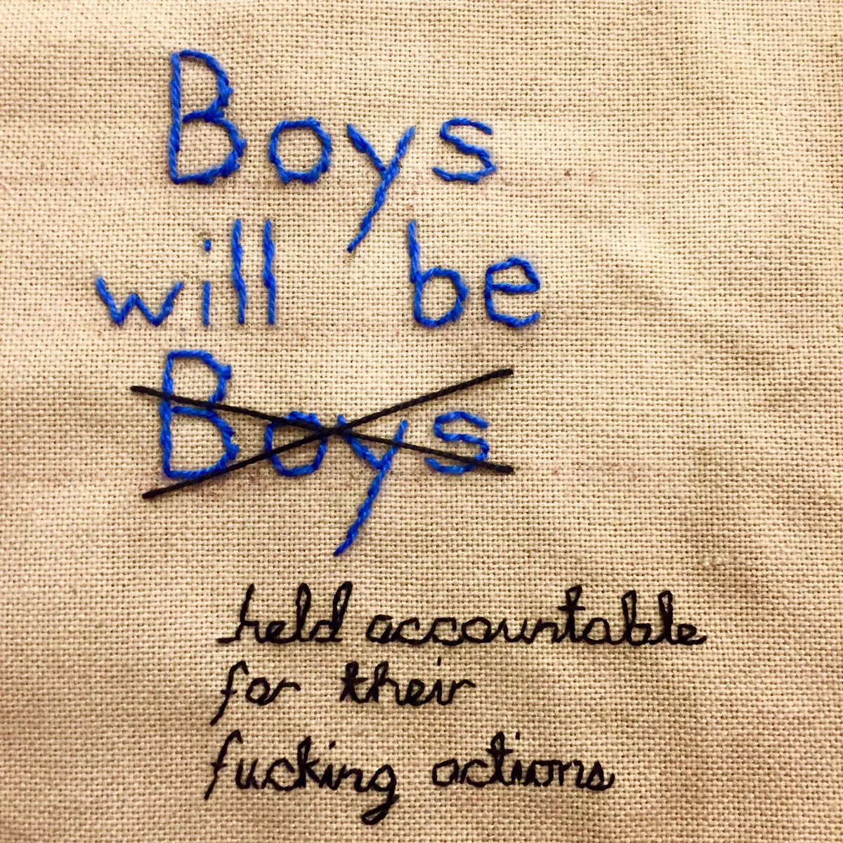 5By5Creativity's tweet photo. @RebeccaFront @CCampbell_Agent @MarinaHyde #MeBlue #EnoughIsEnough https://t.co/iuoHEJnw8Z