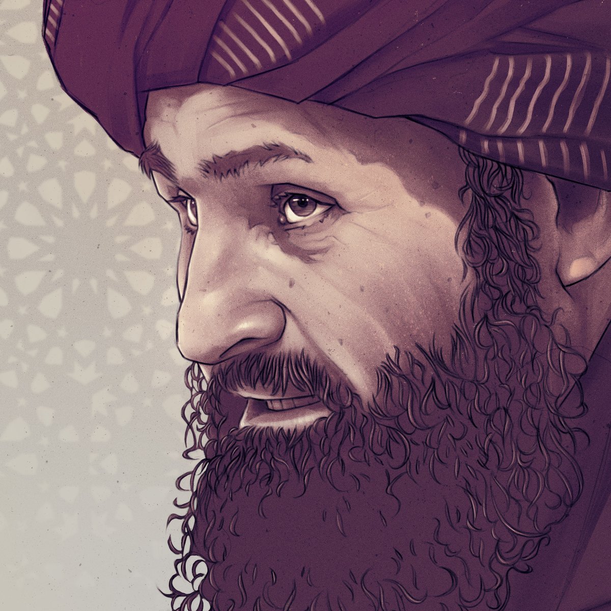 New work 🥳 Abdul Ghani Baradar.
#bookcovers #illustration #portrait
