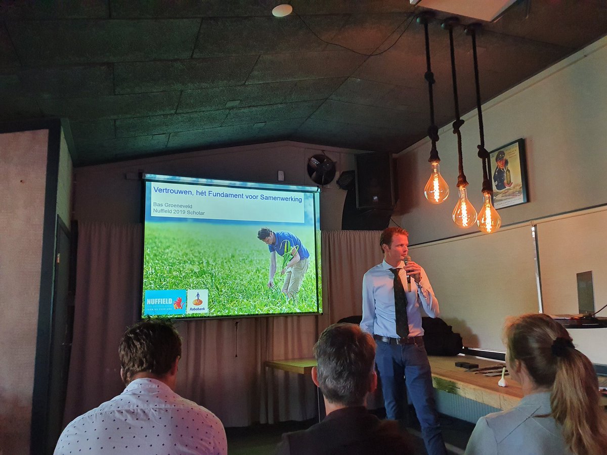 Trots zijn we hoor op ‘onze’ Nuffield scholar! #NuffieldAg