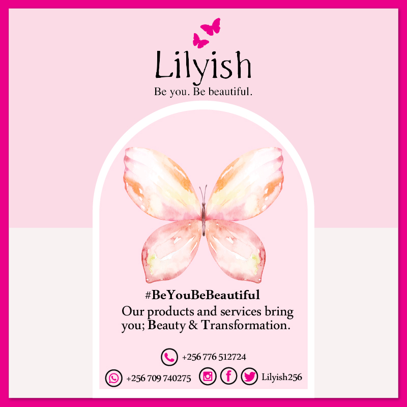 Lilyish beauty and wellness store is located at Reev House (Opposite Total) Bombo Road, Wandegeya – Kampala, and well stocked with top of the range skincare, body and wellness products. WhatsApp +256709740275 for consultations or quick deliveries. 

💮 #BeYouBeBeautiful