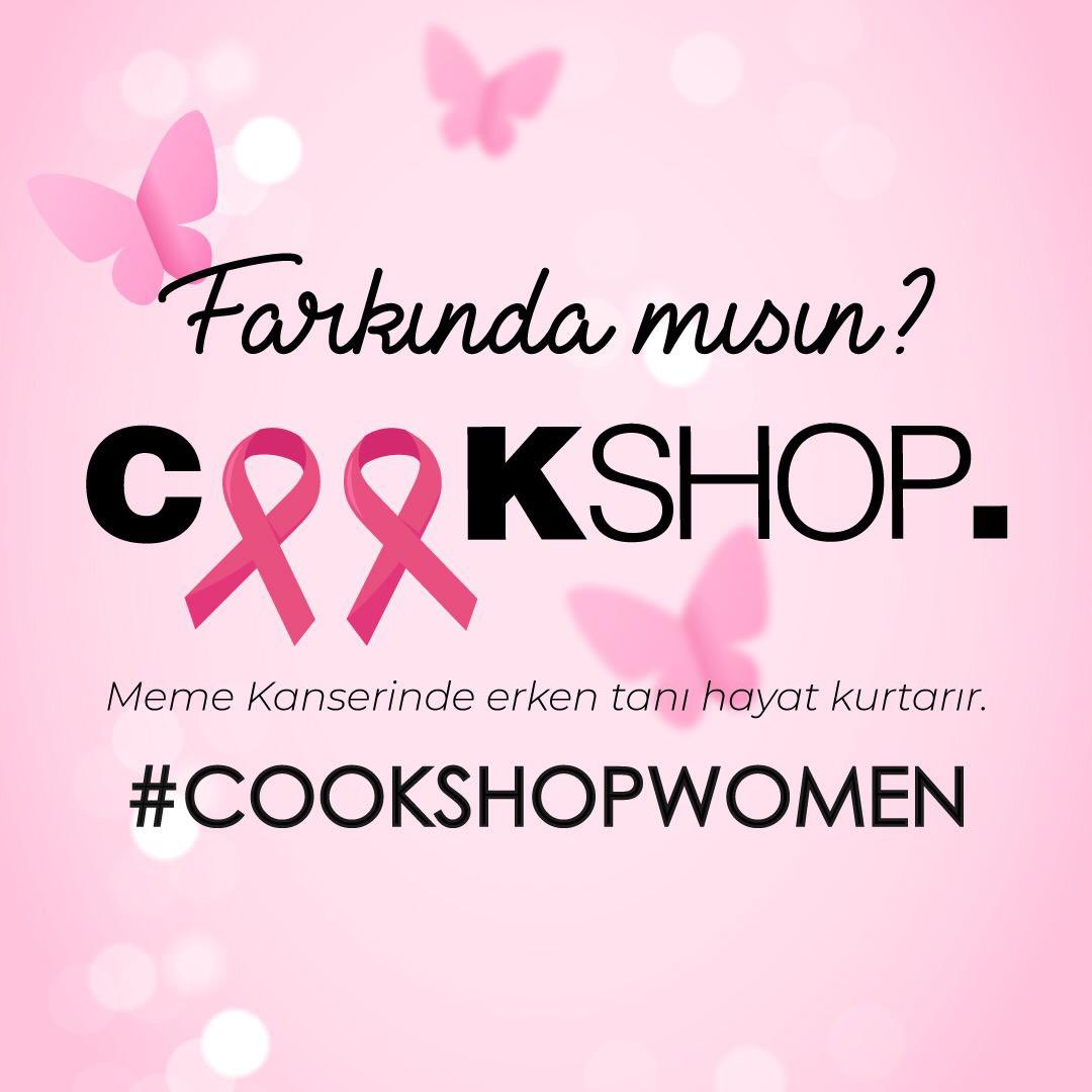 Meme kanserinde erken tanı hayat kurtarır. Peki sen ne kadar farkındasın?

1-31 Ekim meme kanseri farkındalık ayında COOKSHOP. x CocaCola işbirliği ile 28.000 adet boyunluğu tüm şubelerimizde kadınlarımıza dağıtarak meme kanserinde erken tanıya dikkat çekiyoruz.

#COOKSHOPWOMEN