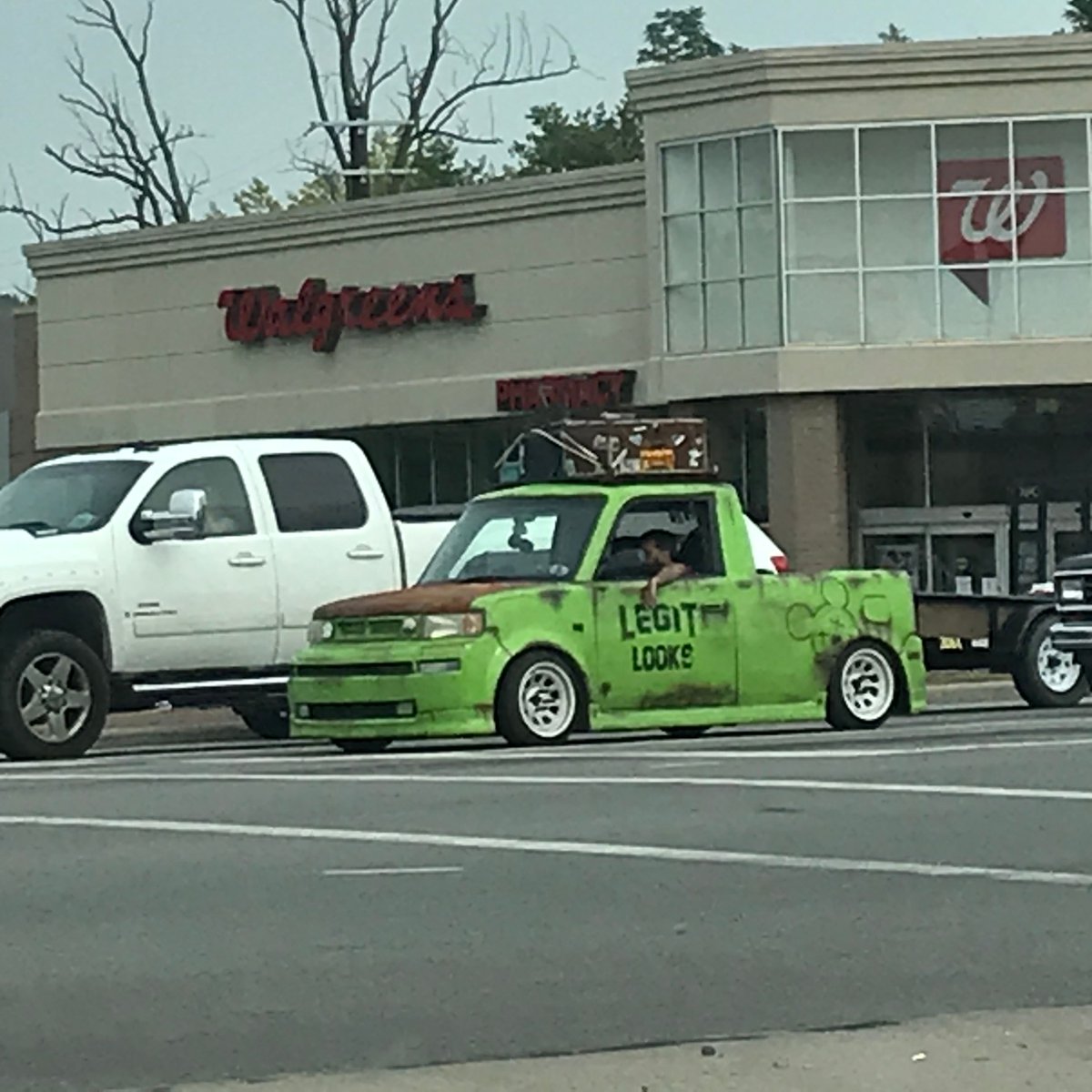 #Silly #Saturday is happening in this #Sonic?  It's amazing what people will do when they get an idea...or have a lot of #beer.
