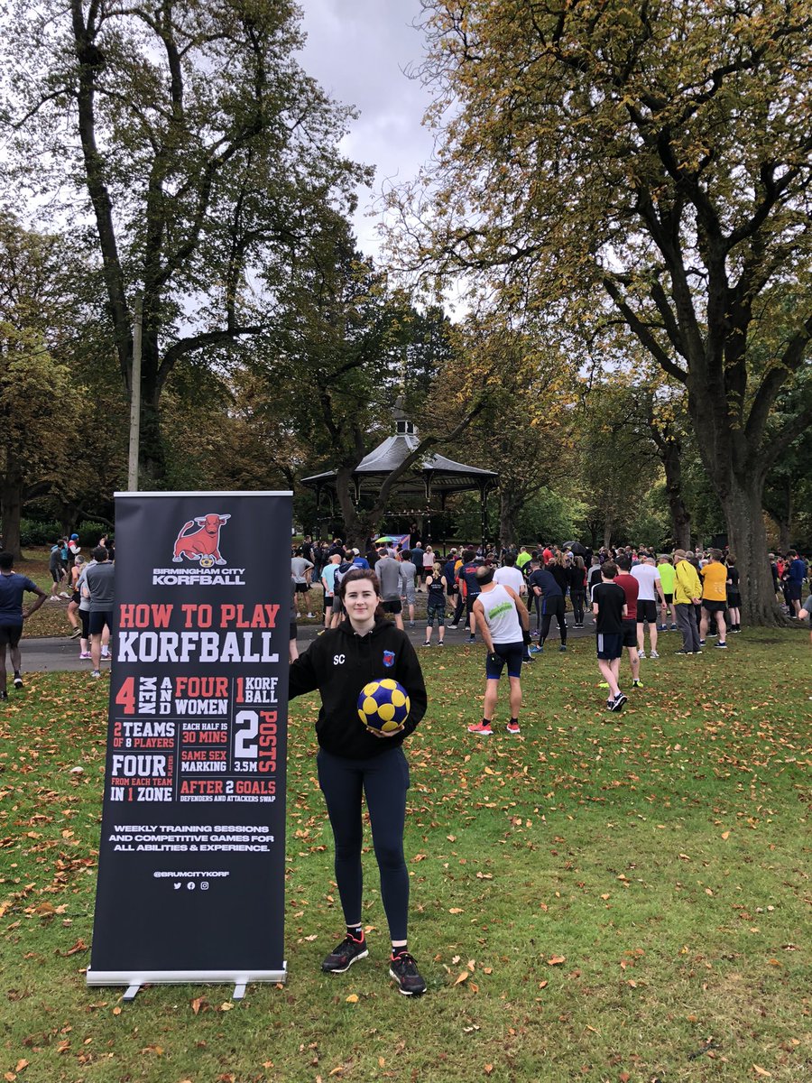 Thanks for having us <a href="/CannonHparkrun/">Cannon Hill parkrun</a>! We had a great time introducing your runners to korfball. Looking forward to seeing some new faces on Tuesday at Kings Heath Boys School from 7–9.30pm 🐮