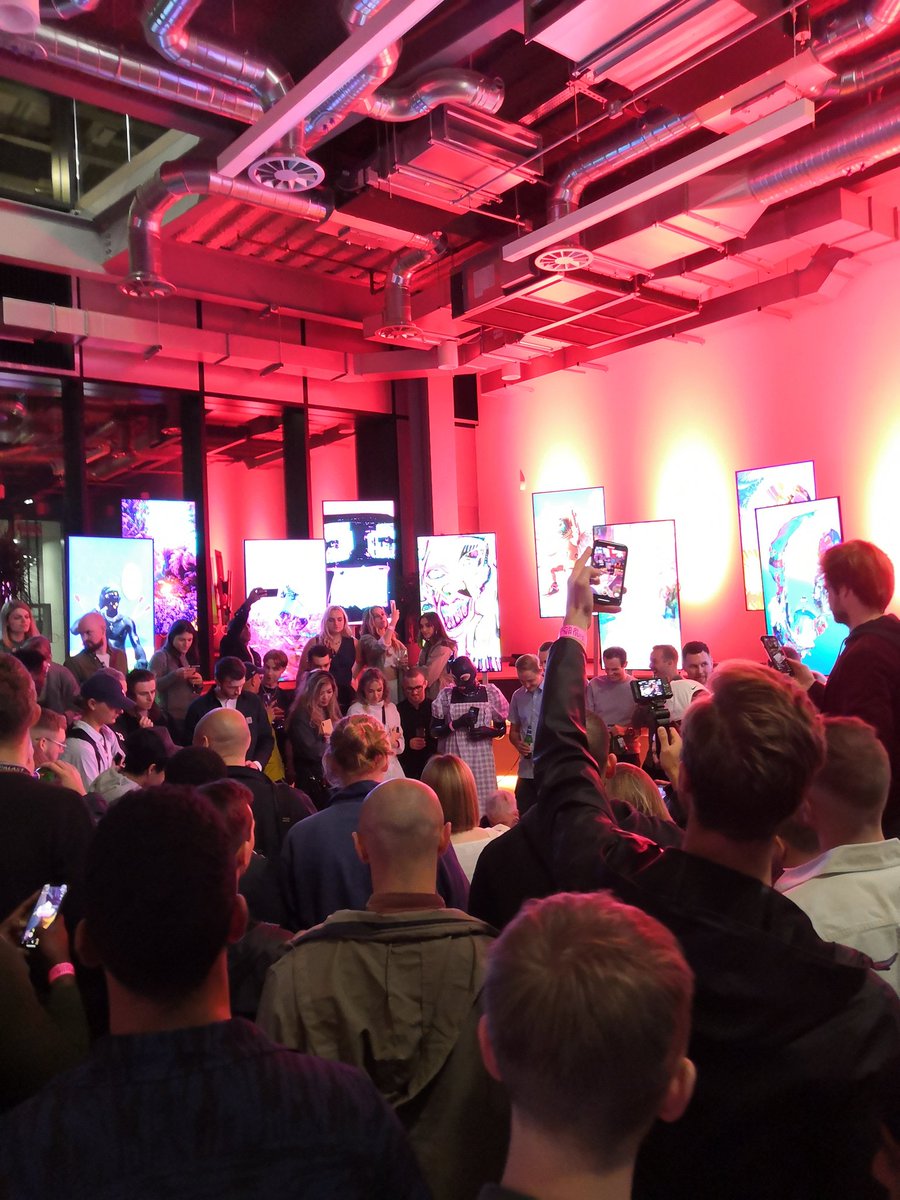 agrynham's tweet photo. It was amazing to be at an IRL #crypto #nft #art meet up yesterday, &amp; in Manchester too 💖

Superb job by @KnownOrigin_io on their #DigitalNatives event. From the talks to the exhibition and the friendly people it was 👌

Now to scan my @poapxyz 😁 https://t.co/3MyabQKpif