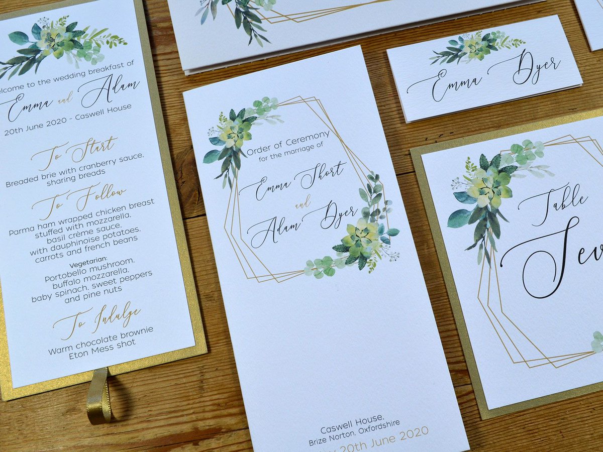 We are crazy about our fresh new Loved Framed set design. With a neutral palette of luscious greens you can make this design yours by changing the colour of the frame and text as well as swapping the fonts if you so wish.

Take a look at the whole suite:
#weddingstationery
