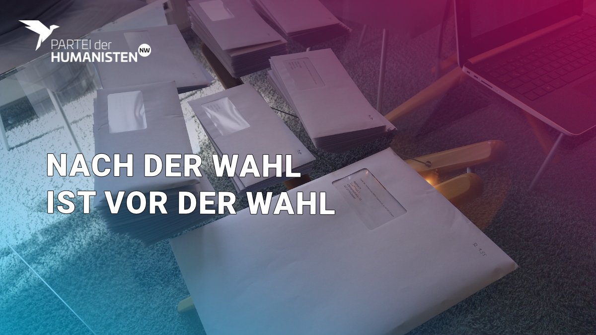 99 Briefe mit fast 500 Unterstützungsunterschriften gehen auf den Weg in die Kommunen zur Bestätigung. Zur Teilnahme an der Landtagswahl 2022 benötigen wir aber noch einige mehr und freuen uns daher sehr, wenn ihr uns helft. Mehr dazu unten. 👇